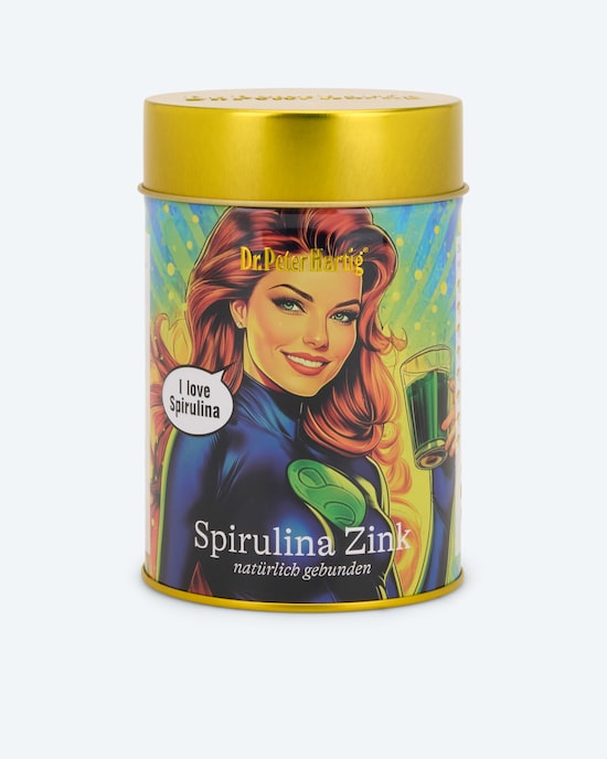 Produktabbildung für Spirulina Zink, 1.620 Presslinge in Dose