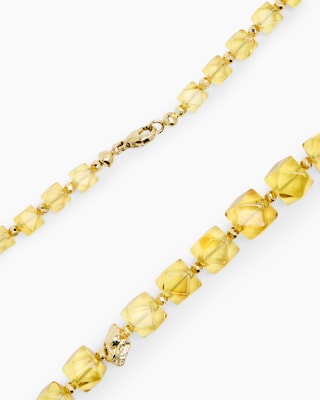 Produktabbildung 2 für Collier mit Bernstein