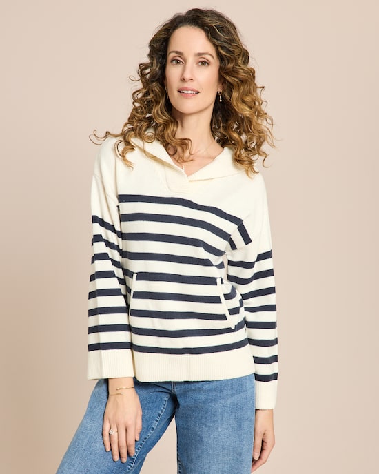 Produktabbildung für Strick-Hoodie