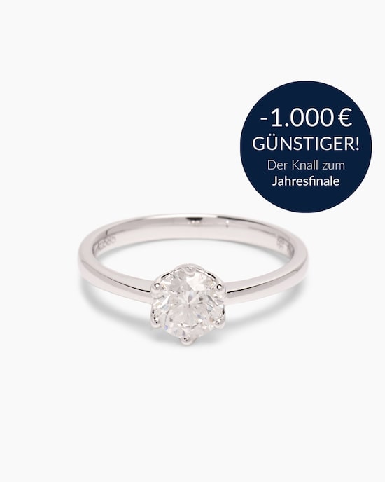 Produktabbildung für Brillantring 1,00 ct