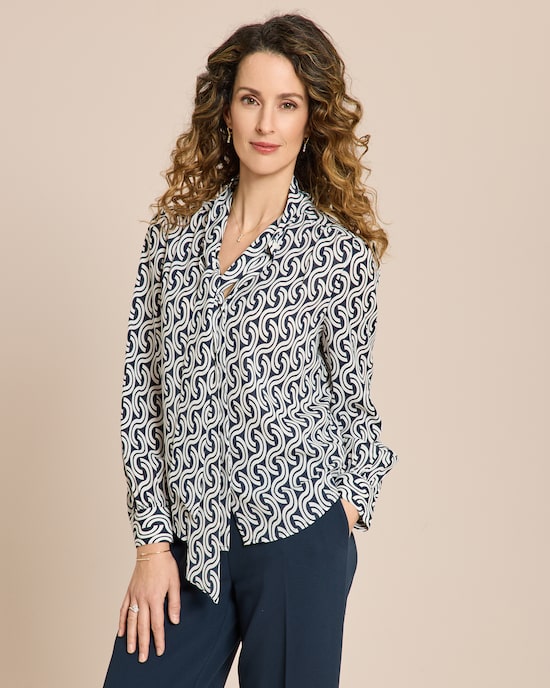 Produktabbildung für Bluse mit Schluppe