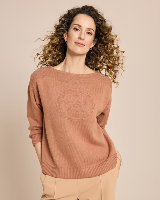 Produktabbildung für Pullover mit Stern