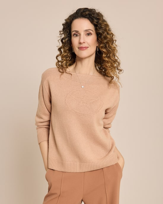 Produktabbildung für Pullover mit Stern