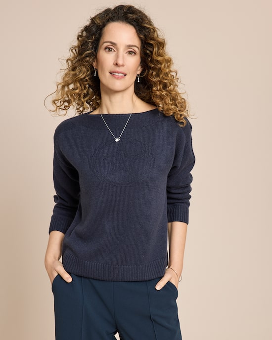 Produktabbildung für Pullover mit Stern