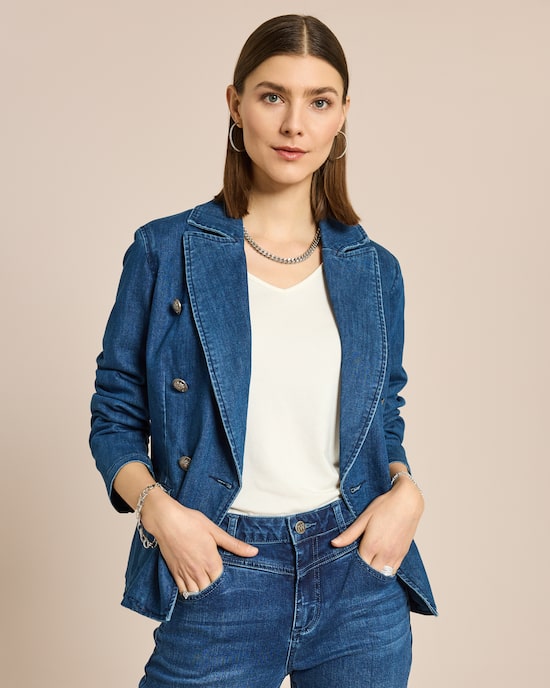 Produktabbildung für Denim Blazer Modell Wow