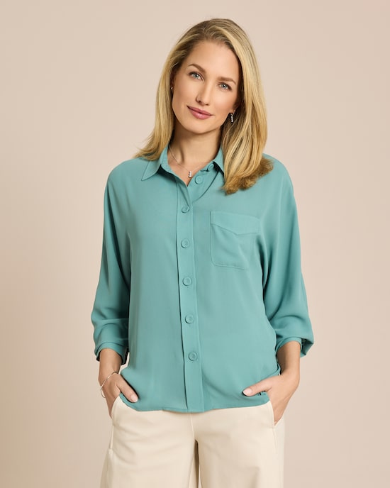 Produktabbildung für Bluse angeschnittener Arm