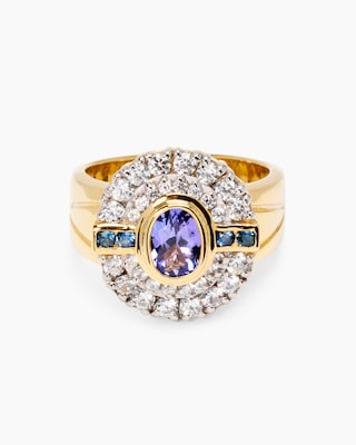 Produktabbildung 1 für Ring mit Tansanit AAA+