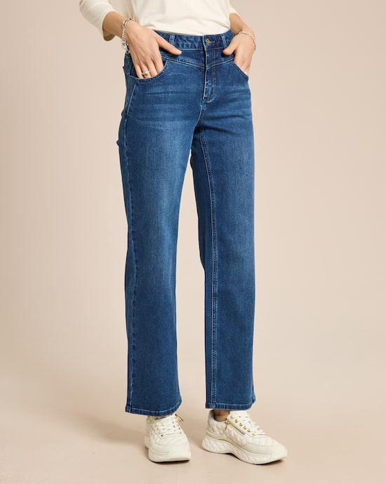 Produktabbildung für Wide Leg Jeans mit Lyocell
