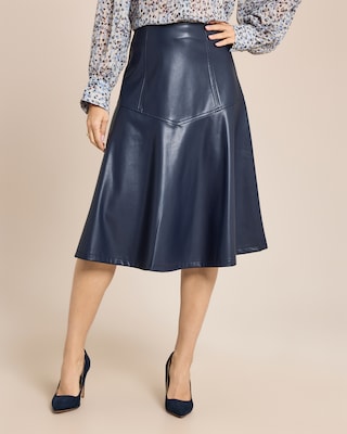 Produktabbildung 1 für Veganer Leder Rock