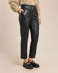 Produktabbildung für Vegane Leder Hose