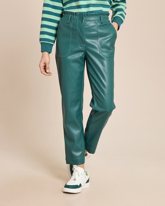 Produktabbildung für Vegane Leder Hose