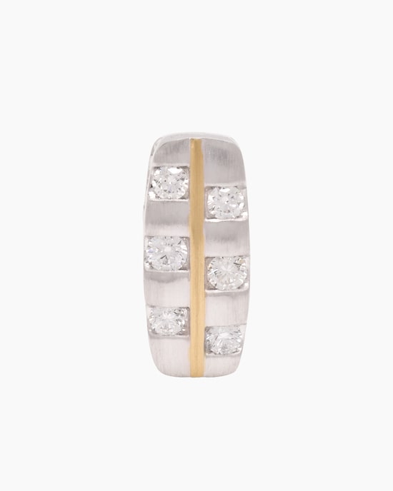 Produktabbildung für Bicolor-Brillant-Anhänger 0,30 ct