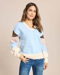 Produktabbildung für Pullover Mehrfarbig