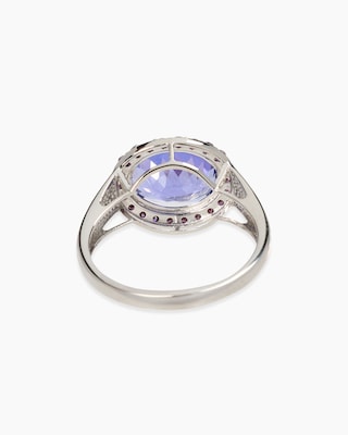 Produktabbildung 4 für Ring mit Tansanit AAAAA und Brillant