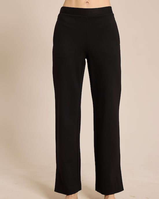 Produktabbildung für Dehnbundhose mit Lederdetails