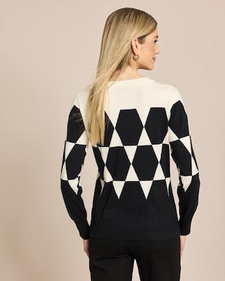 Produktabbildung 4 für Strickpullover mit Intarsia