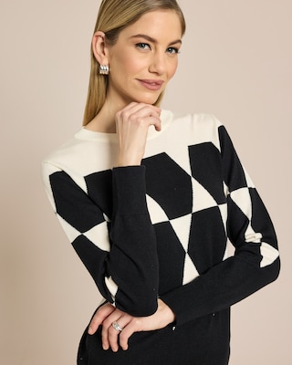 Produktabbildung 5 für Strickpullover mit Intarsia