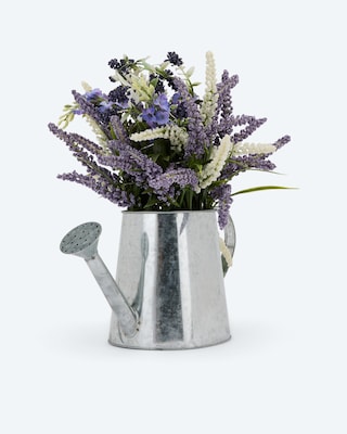 Produktabbildung 3 für Deko-Gießkanne mit LEDs & Blumengesteck