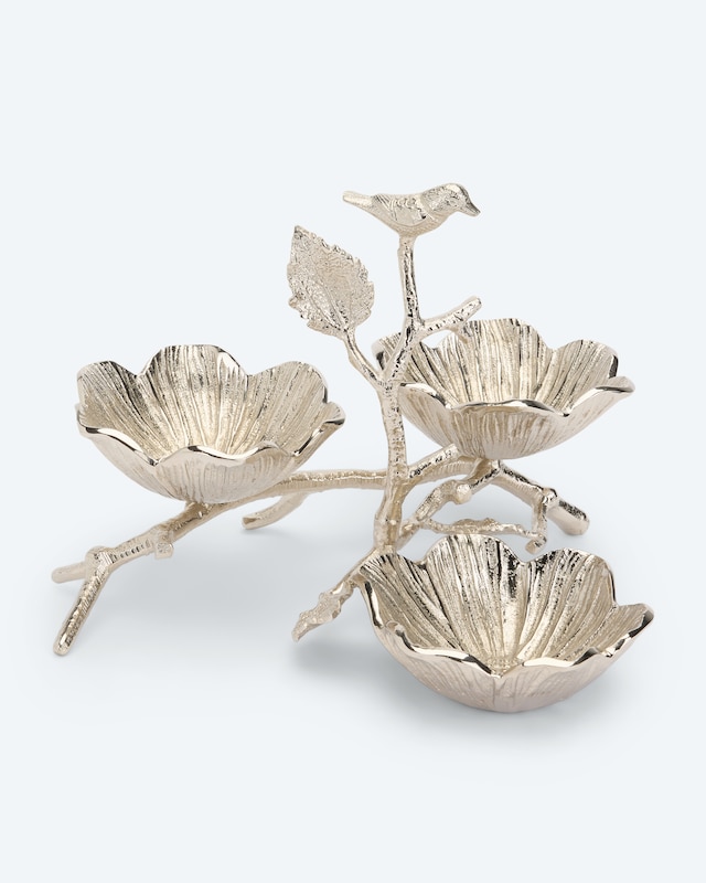 Deko-Blumen-Schälchen "Vogel"