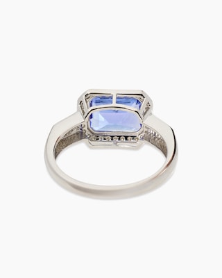 Produktabbildung 4 für Ring mit Tansanit AAAAA & Brillanten