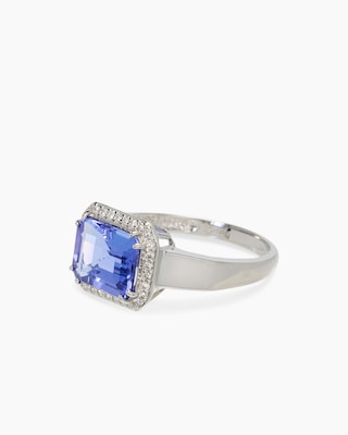 Produktabbildung 3 für Ring mit Tansanit AAAAA & Brillanten
