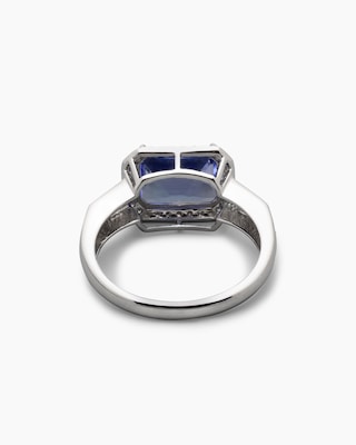 Produktabbildung 4 für Ring mit Tansanit AAAAA & Brillanten