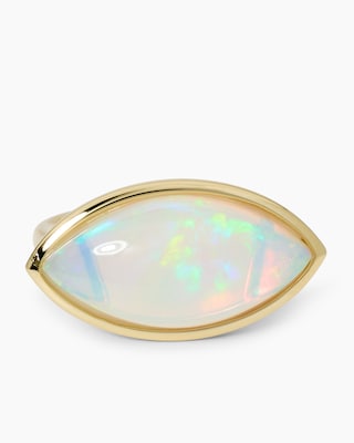 Produktabbildung 1 für Ring mit äthiopischem Kristallopal