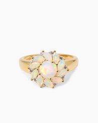 Produktabbildung für Ring mit Äthiopischem Opal