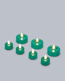 Produktabbildung für LED-Teelichter Shiny, 7tlg.