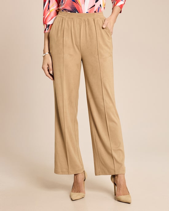 Produktabbildung für Velourslederimitat Hose