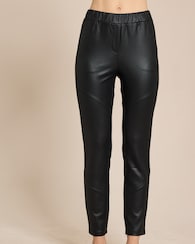 Produktabbildung für Hose in Velourslederoptik mit Prägung