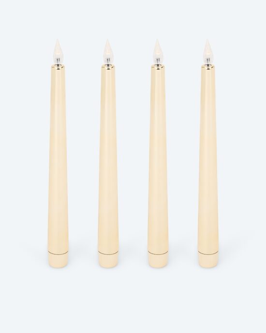 Produktabbildung für LED-Stabkerzen "Shiny", 4tlg.