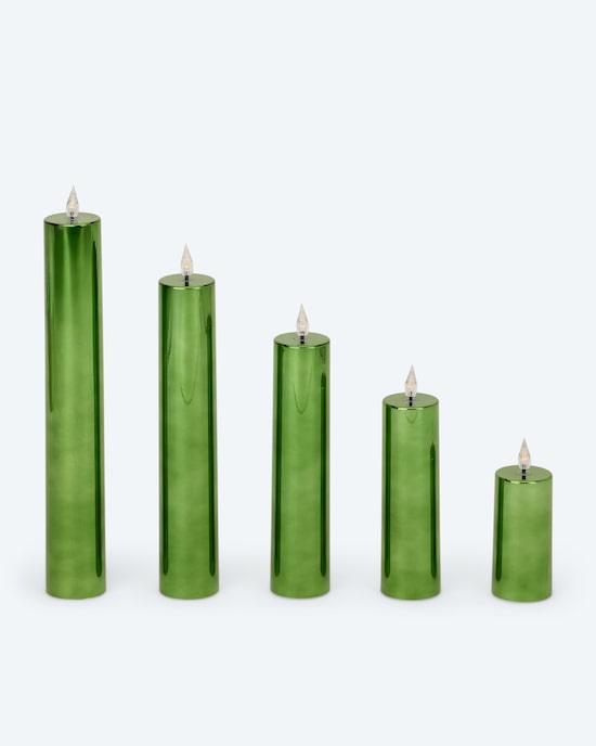 Produktabbildung für XXL LED-Kerzen "Shiny", 5tlg.