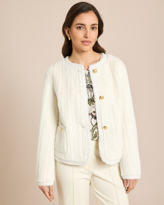 Produktabbildung für Webpelzjacke modische Optik