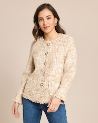 Produktabbildung für Blazer Boucleoptik