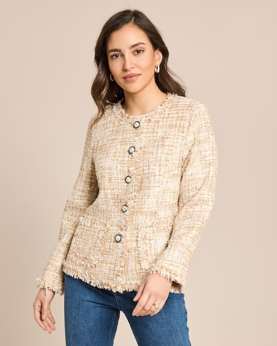 Produktabbildung für Blazer Boucleoptik