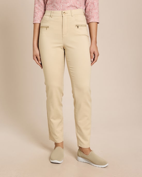 Produktabbildung für Slim Fit Hose Soft-Cotton-Stretch