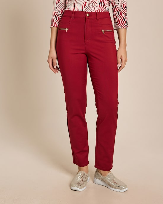 Produktabbildung für Slim Fit Hose Soft-Cotton-Stretch