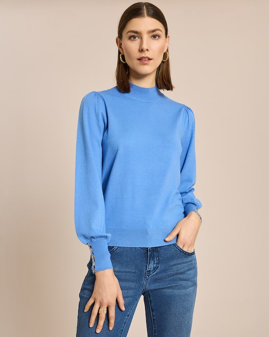 Produktabbildung für Pullover mit Knöpfen