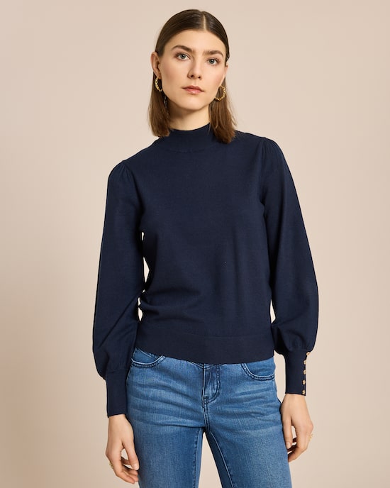 Produktabbildung für Pullover mit Knöpfen