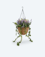 Produktabbildung für LED-Blumenkorb zum Aufhängen