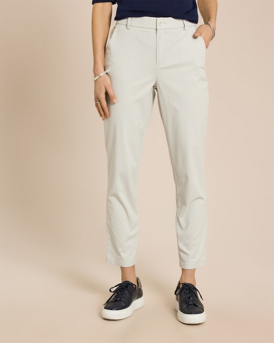 Produktabbildung für Chino in Cotton-Stretch mit Silk-Touch