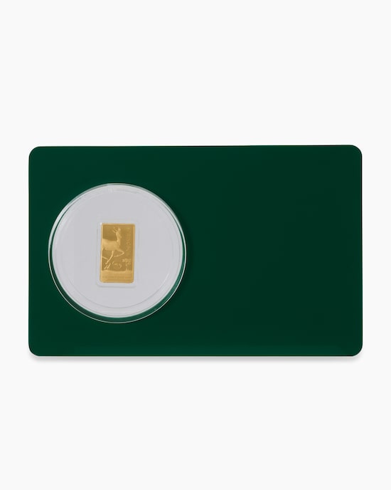 Produktabbildung für Goldbarrenmünze Bullion Springbock 2022