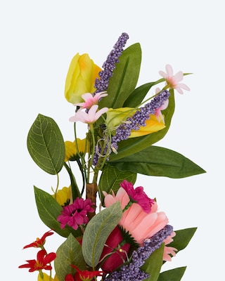 Produktabbildung 4 für LED-Leuchtzweige "Bunte Blumen", 2tlg.