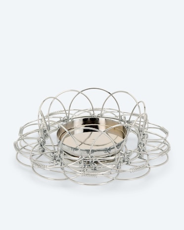 Produktabbildung für Variabler Stumpenkerzenhalter "Blume"