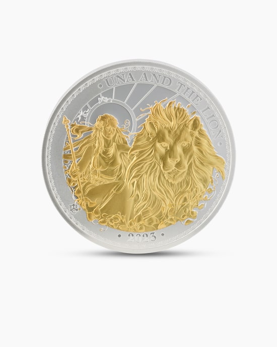 Produktabbildung für 1Oz Silber Una und Löwe