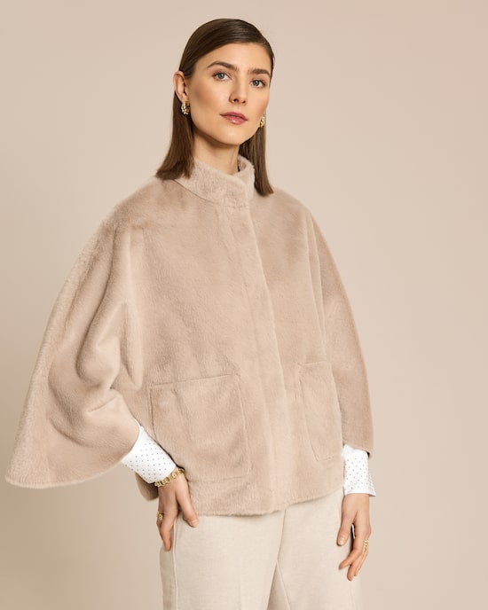 Produktabbildung für Couture Jacke aus Webpelz