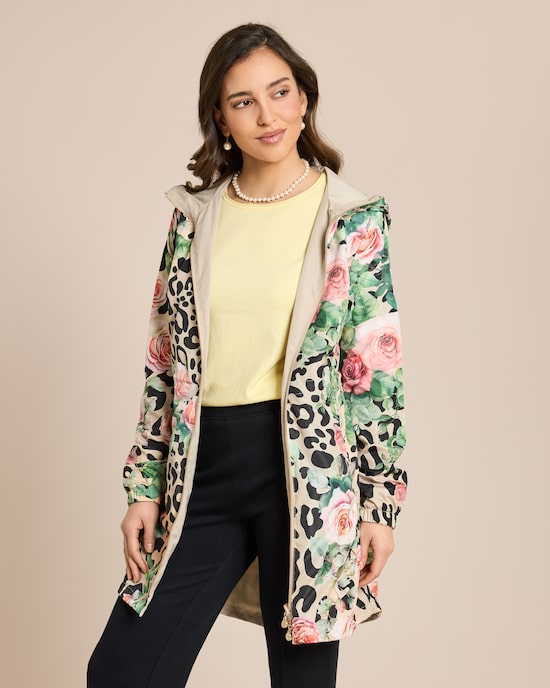 Produktabbildung für Wendejacke Druck/Uni-Mix