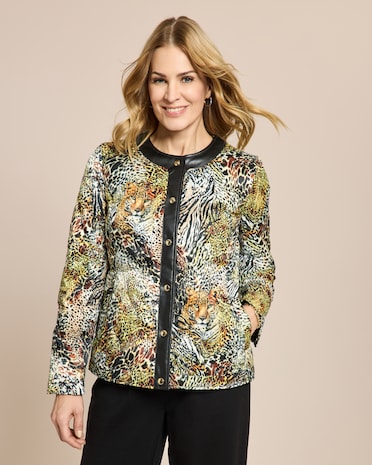 Produktabbildung für Steppjacke mit Exklusivdruck