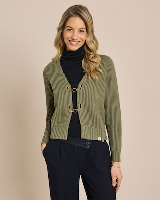 Produktabbildung 1 für Cardigan mit Schnallendetail